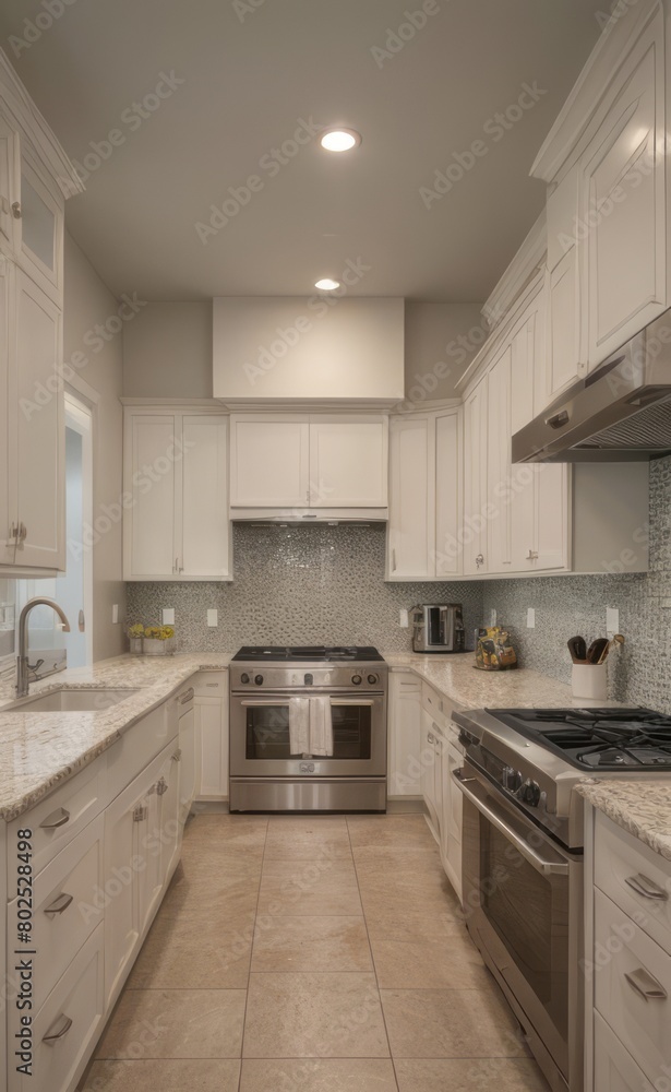 Fototapeta premium modern kitchen interior