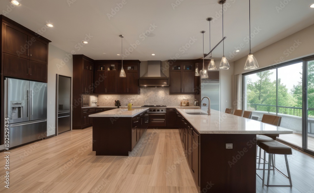 Obraz premium modern kitchen interior
