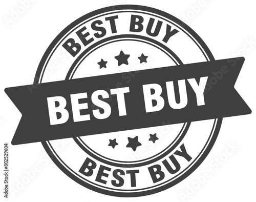 best buy stamp. best buy label on transparent background. round sign