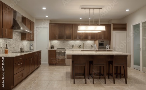 modern kitchen interior