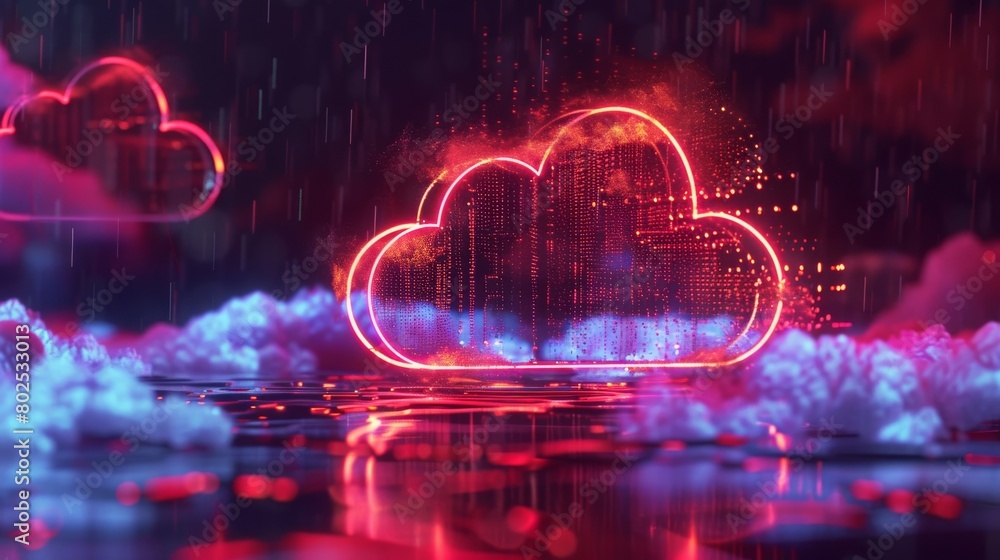 Cloud computing and digital contents concept. Social networking service. Streaming video. communication network. Cloud computing and digital contents concept. Social networking service. Streaming video. communication network.