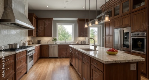 modern kitchen interior