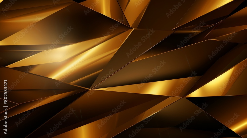 3D abstract wallpaper. Three-dimensional dark golden and black background. golden wallpaper. Black and gold background 3D abstract wallpaper. Three-dimensional dark golden and black background. golden wallpaper. Black and gold background