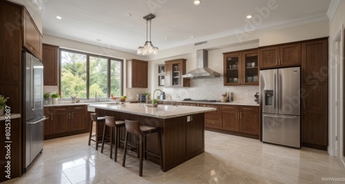 modern kitchen interior