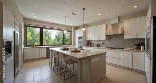 modern kitchen interior