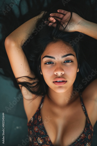 Young beautiful indian woman