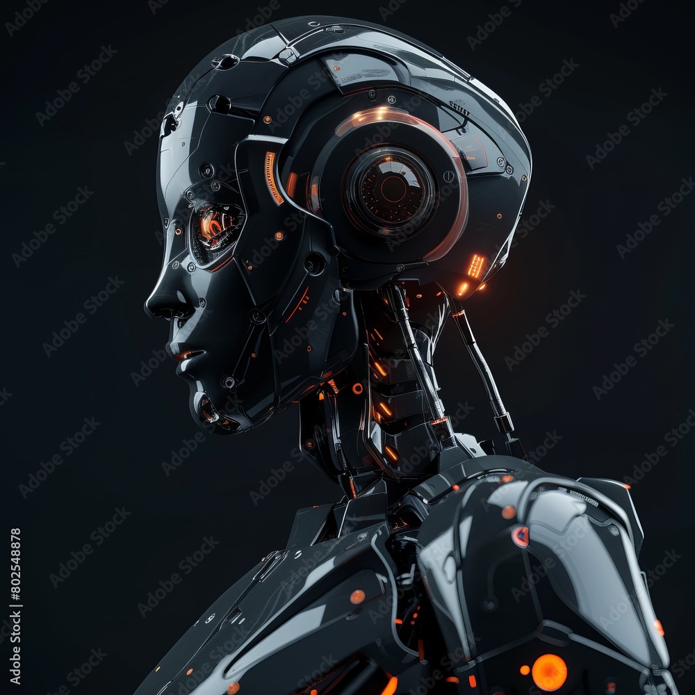 Fototapeta premium humanoid robot