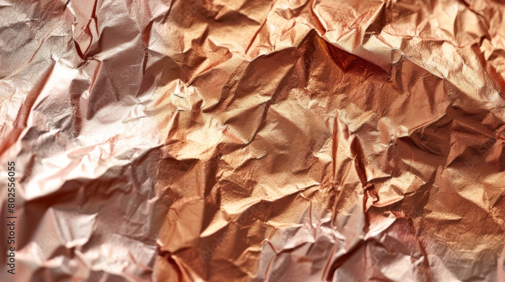 custom made wallpaper toronto digitalCrinkled metallic foil in shades of copper and bronze adds a touch of glamour.