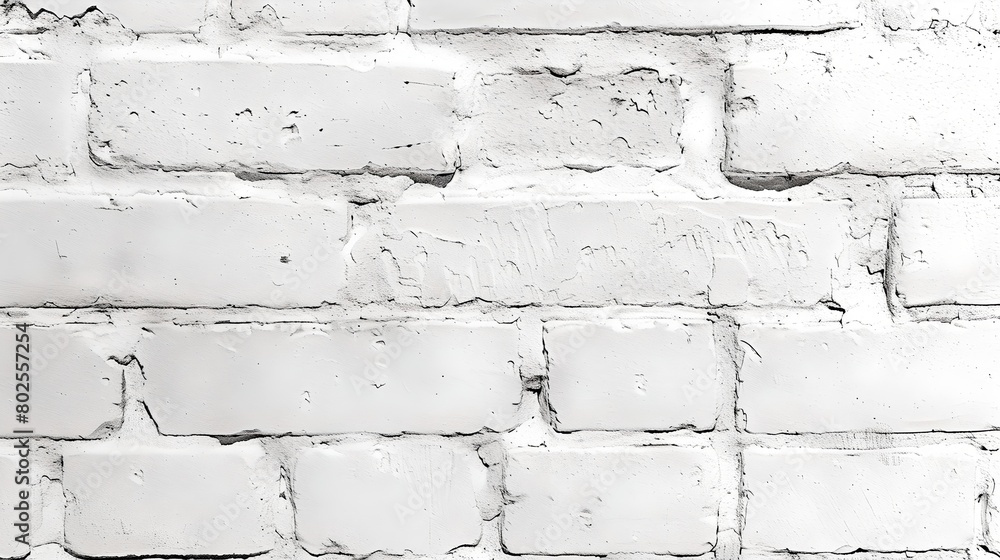 Simple White Brick Wall Texture for Background or Wallpaper. Clean and ...