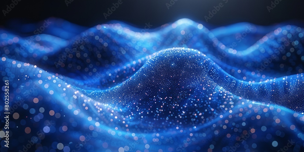 computer generated blue wave, showcasing a dynamic and fluid motion in a digital artwork. computer generated blue wave, showcasing a dynamic and fluid motion in a digital artwork.