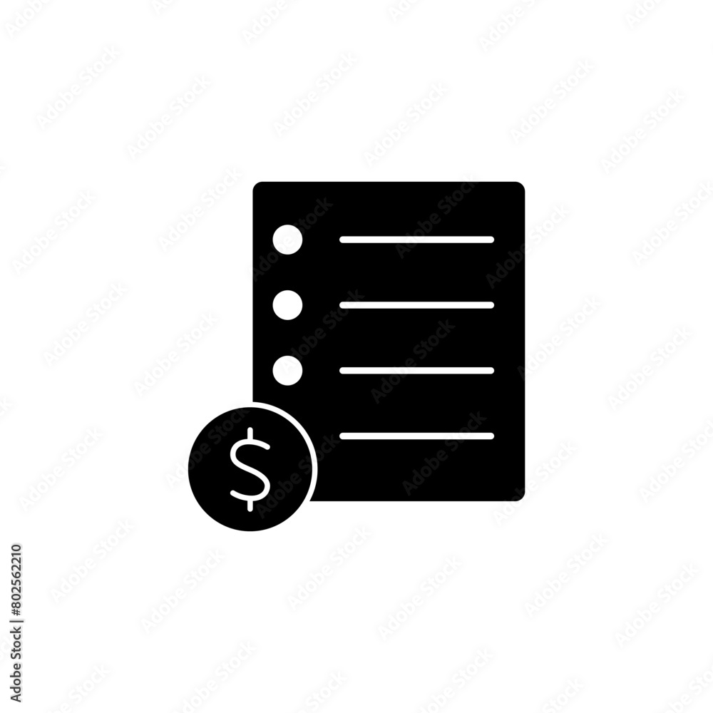 list price concept line icon. Simple element illustration. list price concept outline symbol design. list price concept line icon. Simple element illustration. list price concept outline symbol design.