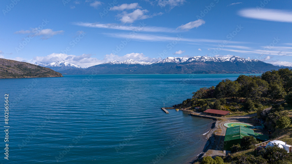 Lago General Carrera/Buenos Aires Lake - Carretera Austral - Chile - Argentina, border