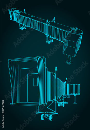 Airport telescopic gangway