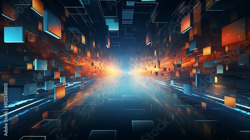 The Information Explosion: Navigating the Vast Digital Landscape in the 21st Century, Where Knowledge Abounds and Connections Unfold at the Speed of Thought photo