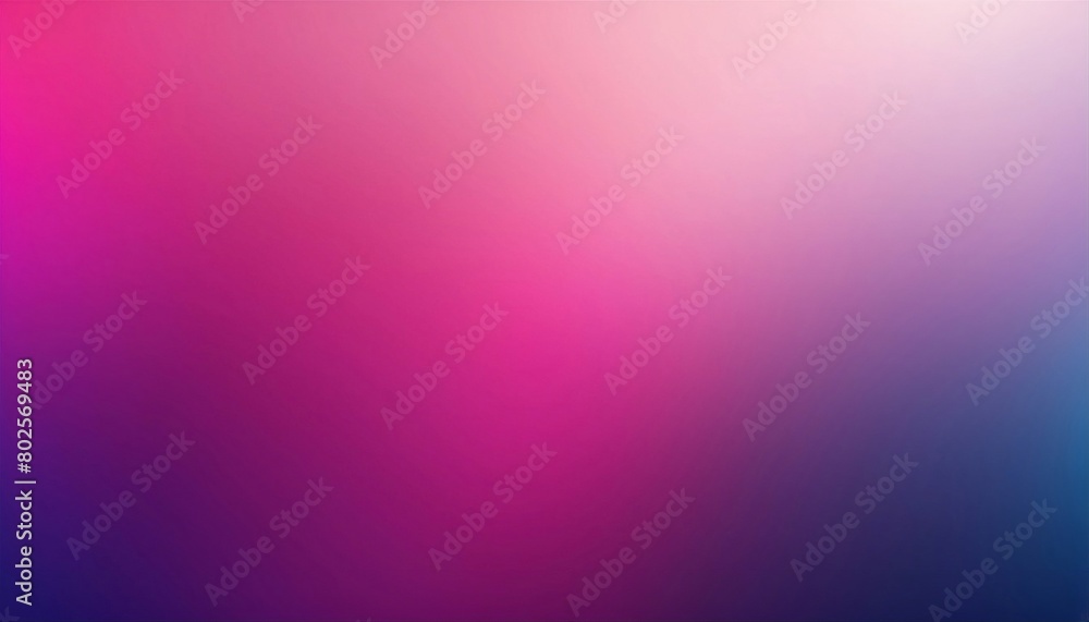 Fototapeta premium Pink magenta blue purple abstract color gradient background grainy texture effect web banner header poster design digital grain soft noise effect, generative ai
