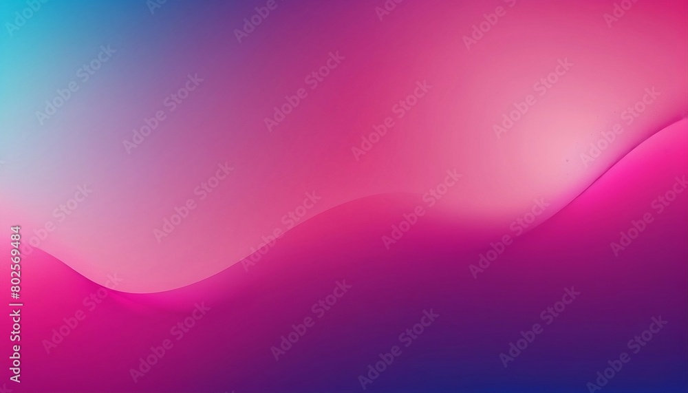 Fototapeta premium Pink magenta blue purple abstract color gradient background grainy texture effect web banner header poster design digital grain soft noise effect, generative ai