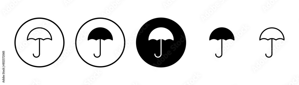 umbrella icon vector isolated on white background. Umbrella vector icon umbrella icon vector isolated on white background. Umbrella vector icon