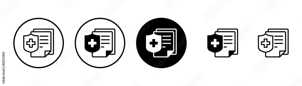 Medical insurance icon vector isolated on white background. health insurance icon Medical insurance icon vector isolated on white background. health insurance icon
