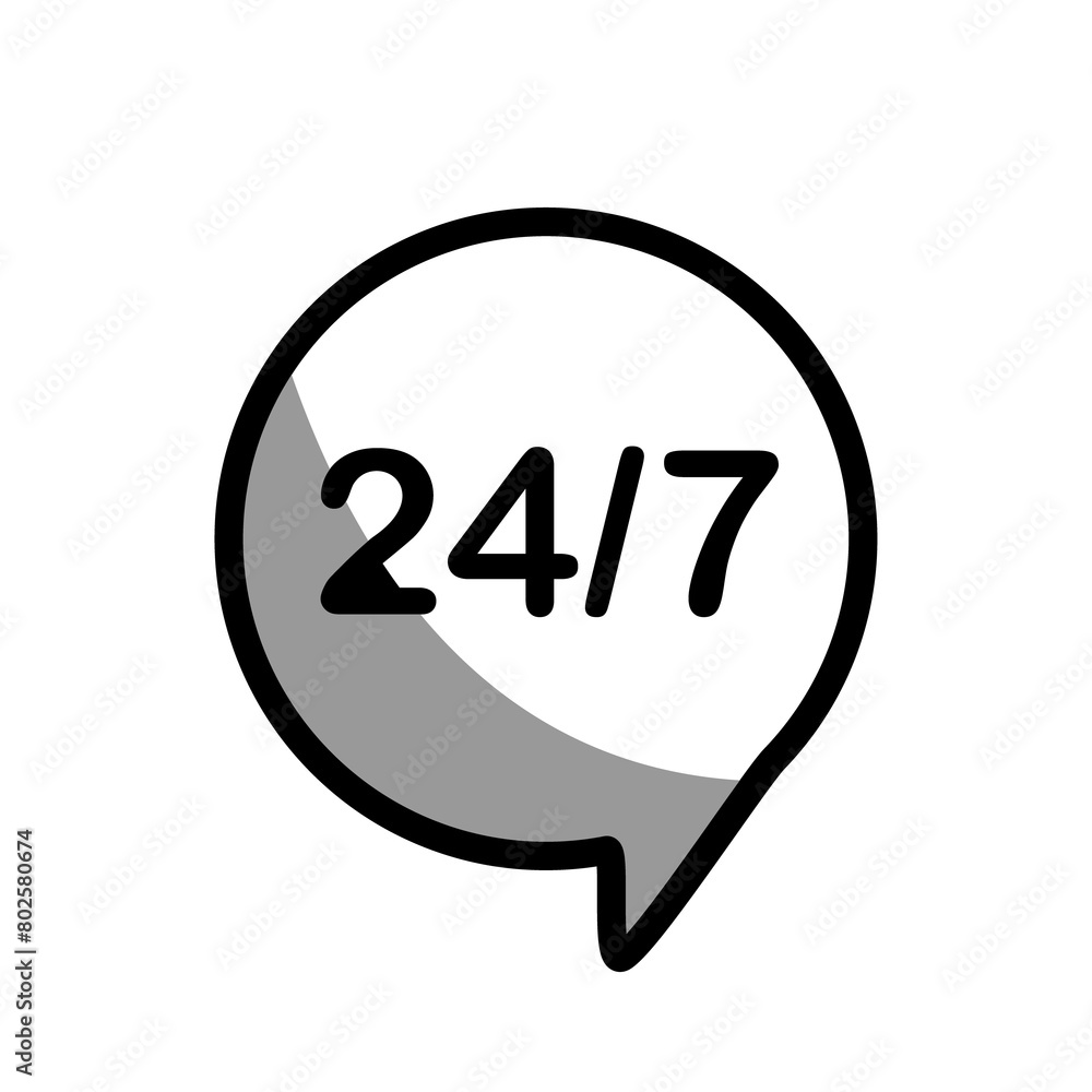 Label 24/7 PNG Label 24/7 PNG