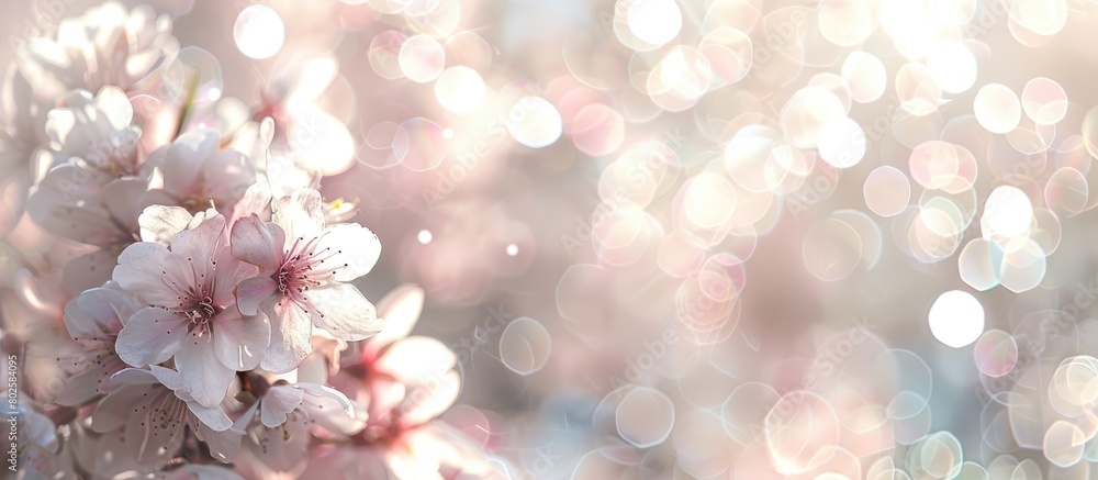 Cherry blossoms in spring providing a backdrop or space for text. Cherry blossoms in spring providing a backdrop or space for text.