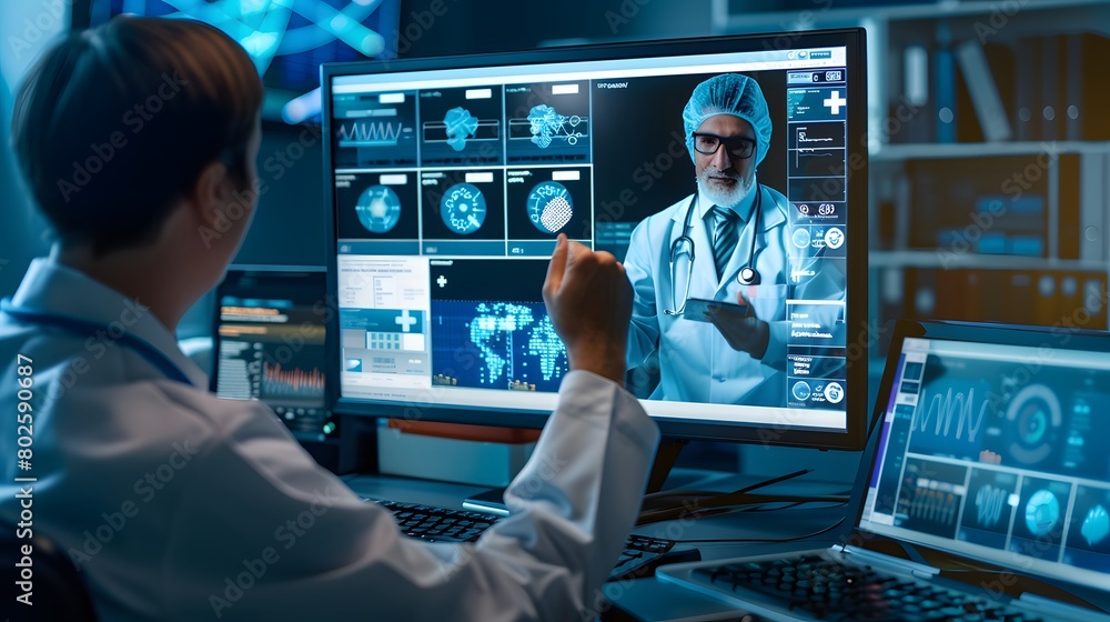 futuristic medical diagnostic futuristic medical diagnostic
