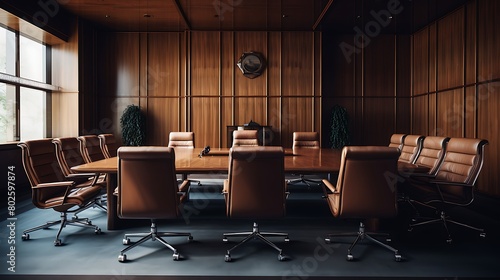 empty meeting room