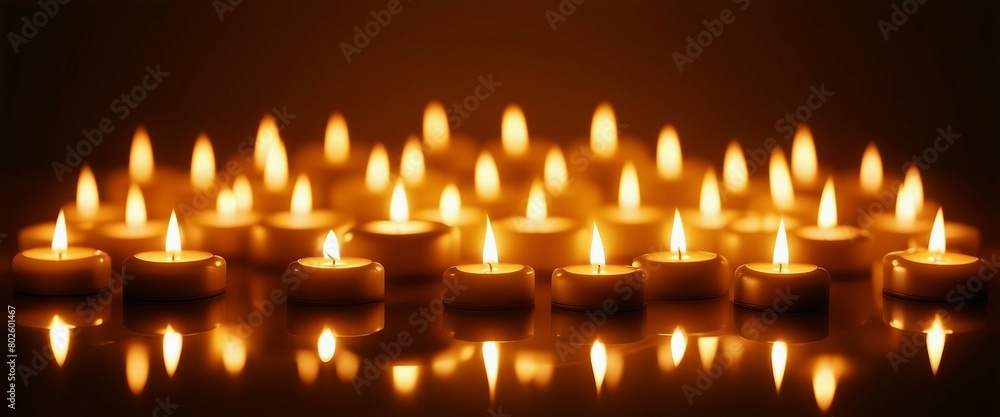 burning candles in the church burning candles in the church