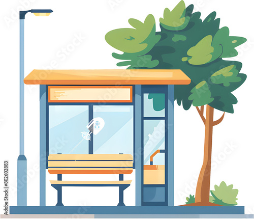 bus stop, stop