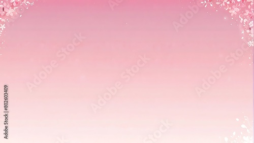 christmas background with snowflakes Ethereal Elegance Pink and White Gradient Banne