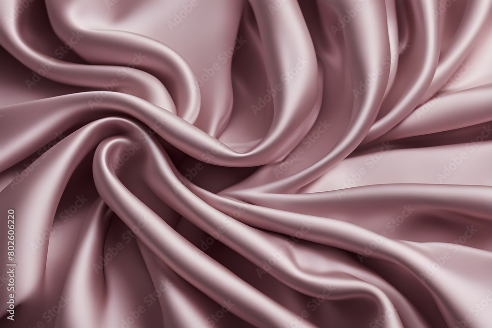 Obraz premium A pink fabric with a swirl pattern