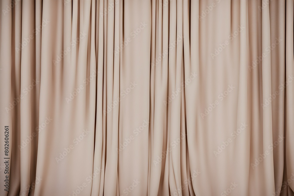 A curtain with a white background A curtain with a white background
