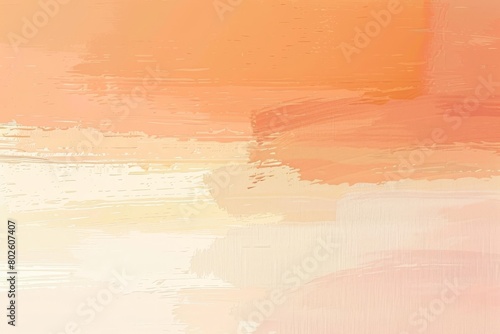 Abstract painting. Pink and white. Pastel colors. Delicate brushstrokes.