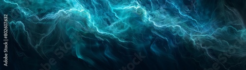 Blue abstract energy plasma background. © EC Tech 