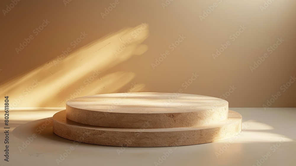 3D rendered empty podium, ideal for commercial display 3D rendered empty podium, ideal for commercial display