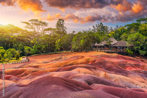Fotografía Chamarel Seven Colored Earth Geopark in Mauritius Island