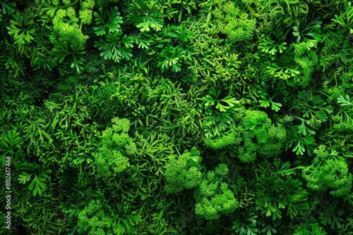 Moss background, green moss background, Green background, Moss, Background, Wallpaper, Texture - generative ai