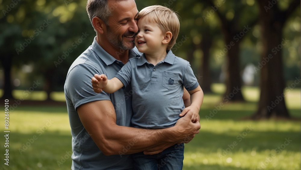 Fototapeta premium father and child,This collection of father and son pictures will hit just the right tone for personalized gifts this Father’s Day