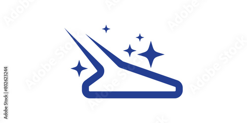 Vacuum cleaning logo design, clean, shiny, service, logo design template icon, symbol, vector.