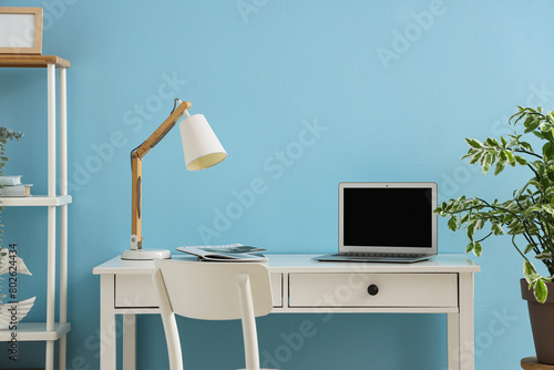 Comfortable workplace with ...