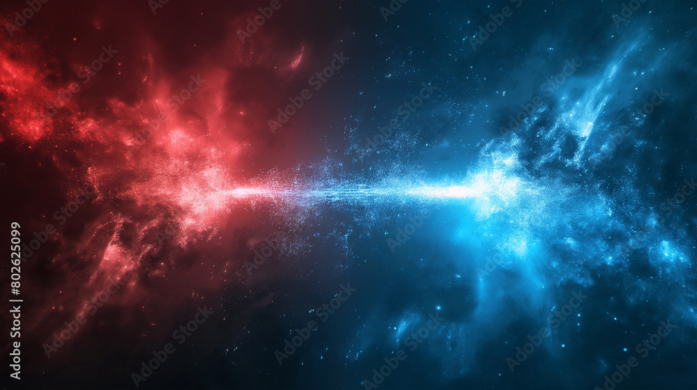 Red and Blue isolation background, Illustration Red and Blue isolation background, Illustration