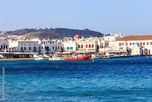 Chora and the harbour,