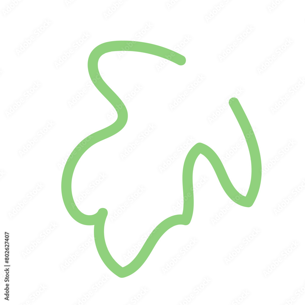 Abstract shapes squiggle lines vector Abstract shapes squiggle lines vector