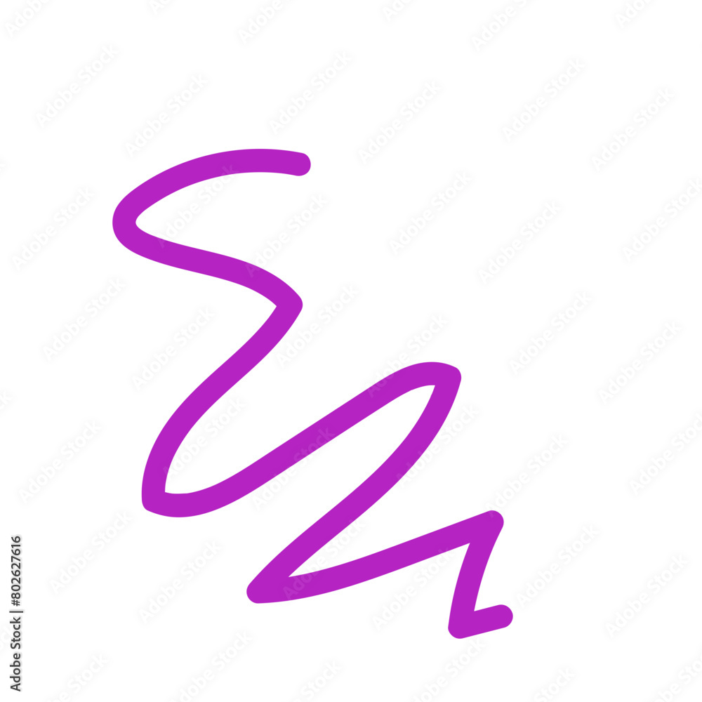 Abstract shapes squiggle lines vector Abstract shapes squiggle lines vector