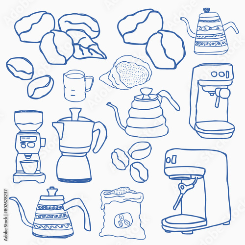Coffee Tools Collection.eps