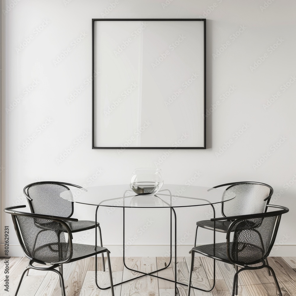 frame mockup of a cozy modern office room interior design with comfortable armchairs and a modern table on a white background, 3d render frame mockup of a cozy modern office room interior design with comfortable armchairs and a modern table on a white background, 3d render
