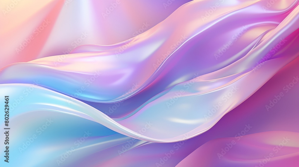 Fototapeta premium Trendy Holographic Background.