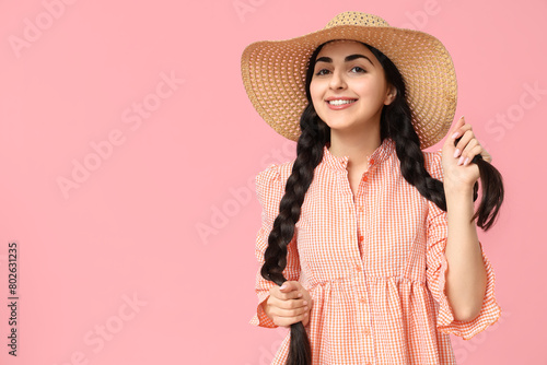 Beautiful young happy woman...