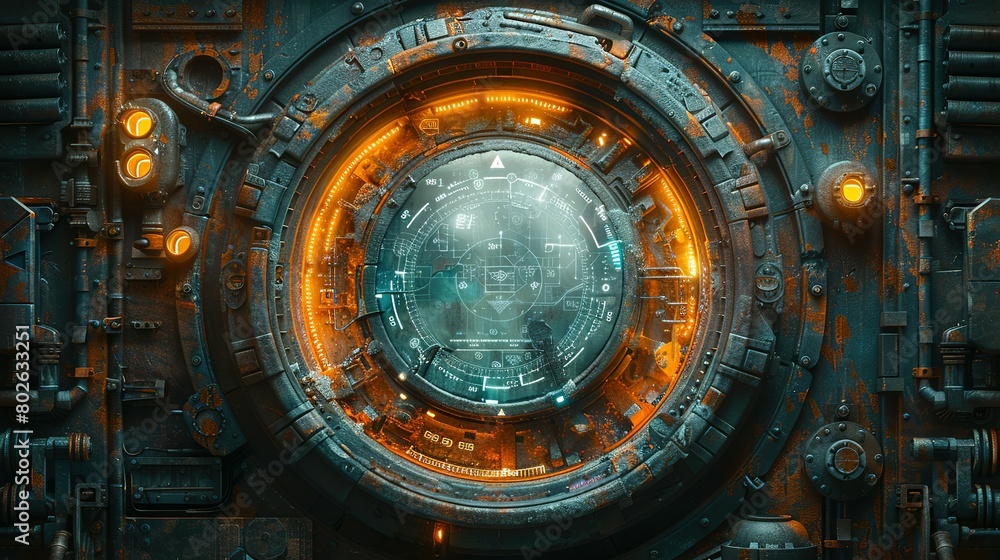 Fototapeta premium The Enigmatic Arch: Echoes of Forgotten Magic