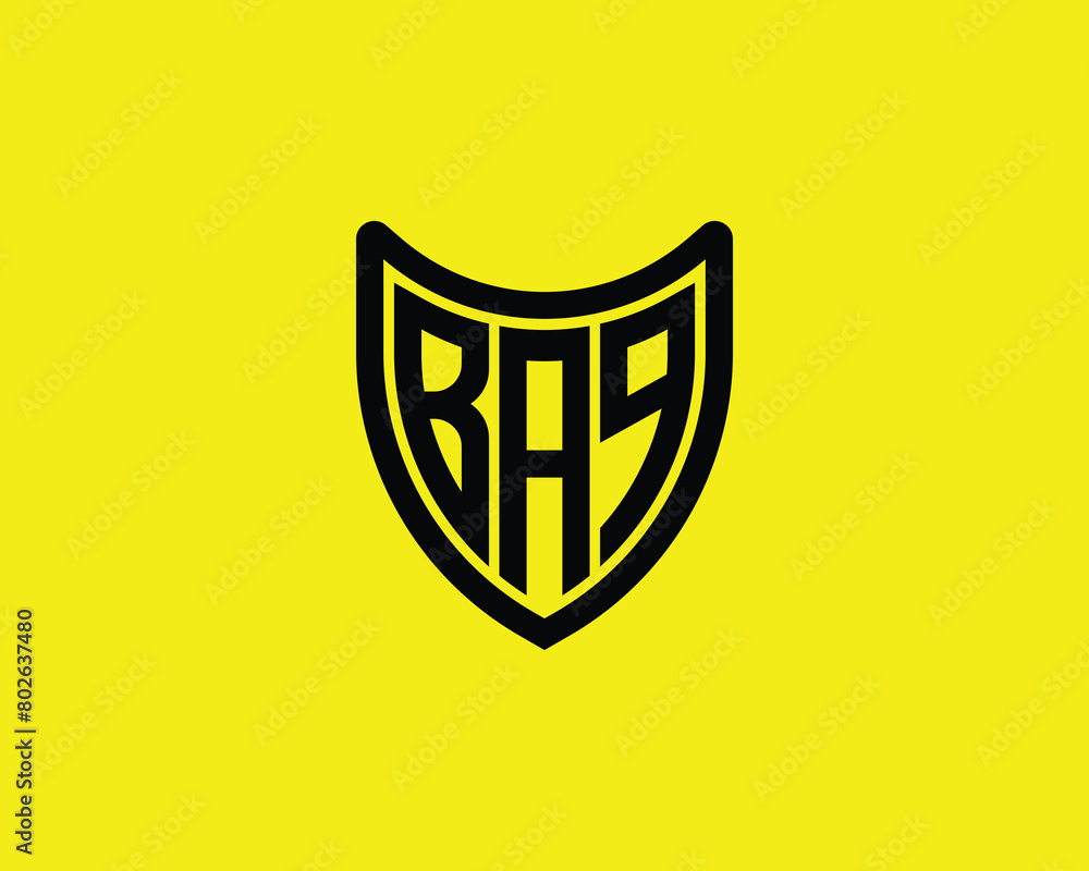 BAQ logo design vector template BAQ logo design vector template