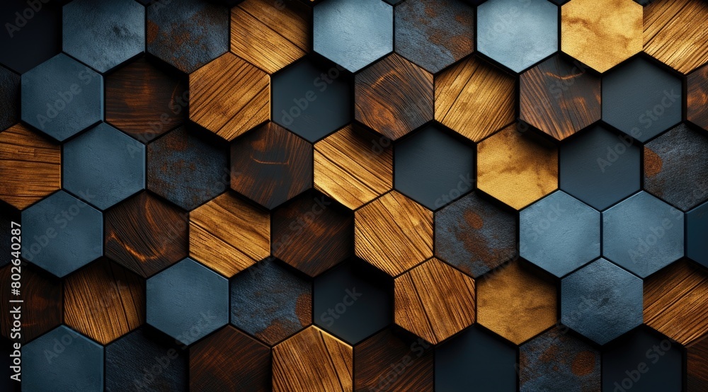 abstract geometric hexagon pattern background abstract geometric hexagon pattern background